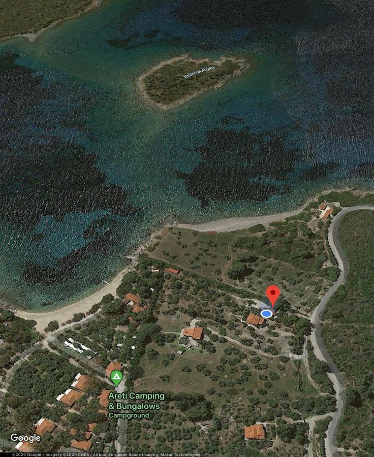 Hidden Gem Sithonia Villa Metochi Agias Kiriakis Exterior photo